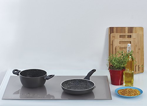 Barazzoni Dolomitica Wok de Aluminio 28 cm Negro miniatura 2