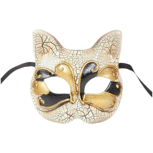Articoli per feste: che si tratti di feste di Halloween, feste a tema, eventi cosplay o giochi di ruolo, questa maschera decorativa in maschera è perfetta per aggiungere un tocco di allegria a qualsiasi occasione.