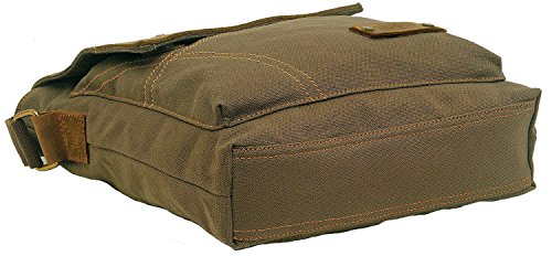 Aibag Messenger Bag, Vintage Small Canvas Shoulder Crossbody Purse (Army Green) #TOP3