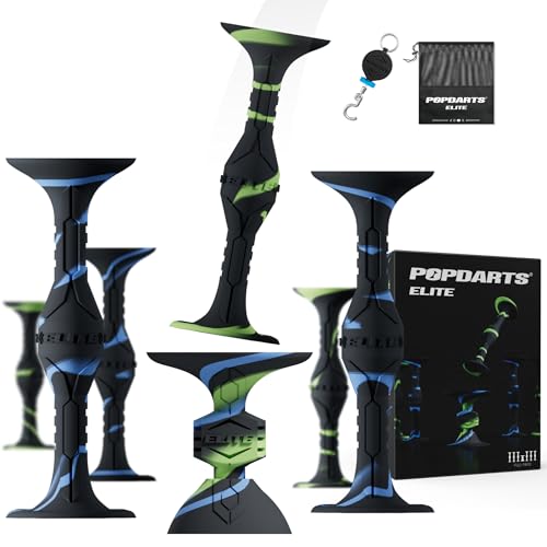 Popdarts Elite Full Pack Larger & Heavier Design for Ultimate Precision & Control Dominate Every Match! American League (APL) Tournament Approved