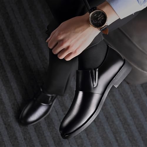 Dress Shoes for Men Men's Quality PU Leather Dress Shoes Stylish Office Footwear for Men4