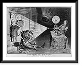 Historic Framed Print, Light thrown on a dark subject (which is bad for the gas companies), 17-7/8' x 21-7/8'