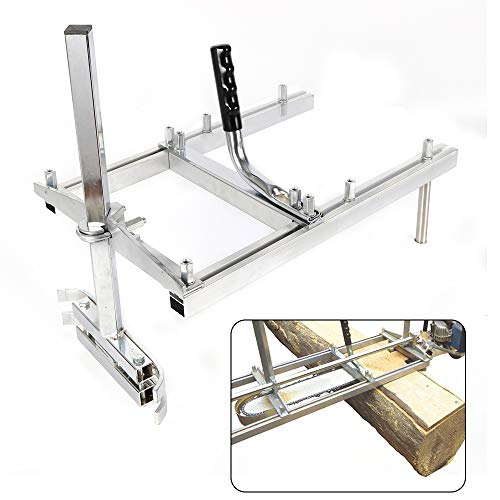 RainWeel Mobiles Sägewerk Holz Sägehilfe für 14-24 Kettensäge Motorsäge Chainsaw Kettensägenhalterung – Bild 6