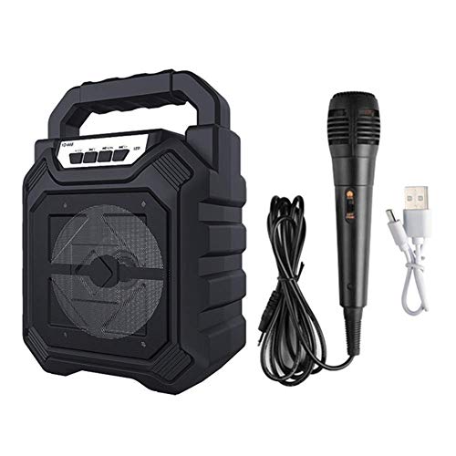 1200mah Stereolautsprecher Außenlautsprecher Tragbarer Drahtloser Bluetooth-Lautsprecher Mit Mikrofonunterstützung Aux/USB/Tf/Fm Audio Docks