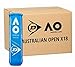 Dunlop Australian Open Box 72 palline (18 flaconi x 4)