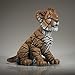 Enesco Edge Sculpture Lion Cub Animal Figurine, 8.6 Inch, Multicolor