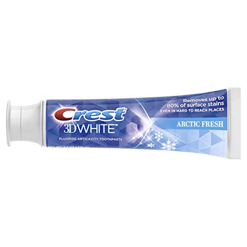 Crest 3D White Whitening Arctic Fresh Toothpaste, 4.1 Ounce (Pack of 3) - image 3