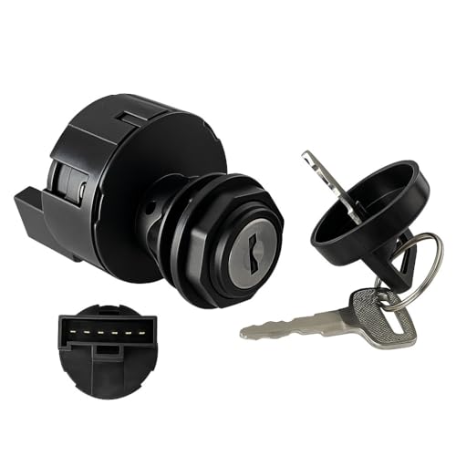 MGI SpeedWare 3-Position Ignition Key Switch Compatible with Polaris ATV/UTV Sportsman Ranger RZR, 6-Pin Connector, Replacement OEM 4010390 4011002 4011142 4012164 4012165