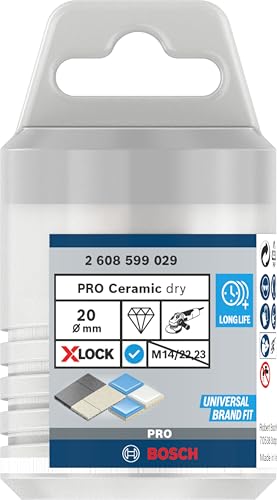 Bosch 1x PRO Ceramic dry Trockenbohrkrone, 20 x 35 mm, X-Lock – Ansicht 2