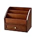 Produktbild NAN Holz Kosmetikkoffer Holz Aufbewahrungsbox Nussbaum Holz mit Schublade Desktop Finishing Dressing Box