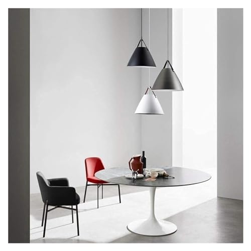 Lustre minimaliste E27 en verre pour créer une ambiance chaleureuse chez vous - 4