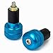 Produktbild Bar Ends Lenkergewichte Runde Universal Motorrad Roller Quad 17mm Blau