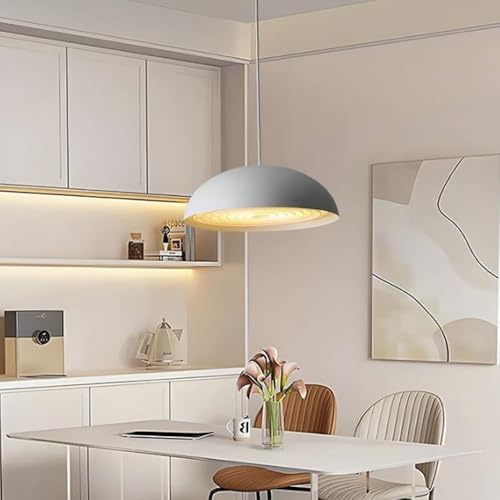 Lampe suspendue chevet gain de place hauteur réglable dôme moderne