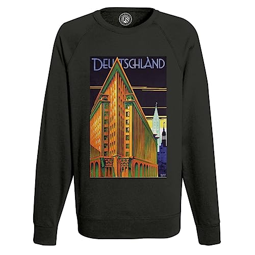 Sweat Deutschland Allemagne Vintage poster Art Déco style 30's pour homme