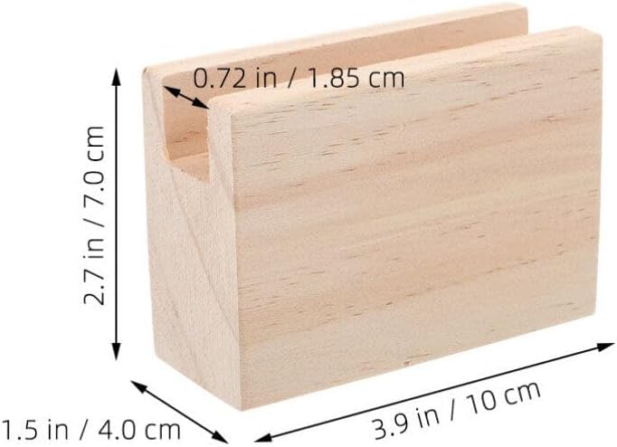 VOSAREA 2pcs Heavy Duty Furniture Risers for Bed and Sofa Wood Blocks to Elevate Furniture Legs Bed Raising Blocks for Space Optimization and Floor