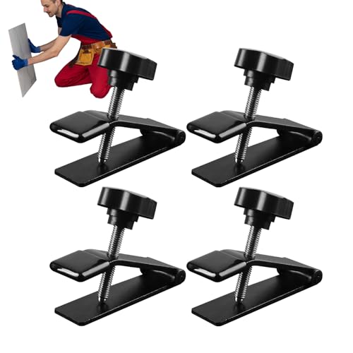 Cabinet Jacks, Appliance Lift for Cabinet, Adjustable Cabinet Installation Tools, 4X Heavy-Duty Support Bracket with Height Adjustment Labor-Saving Portable Leveling for Plumbing Repairs