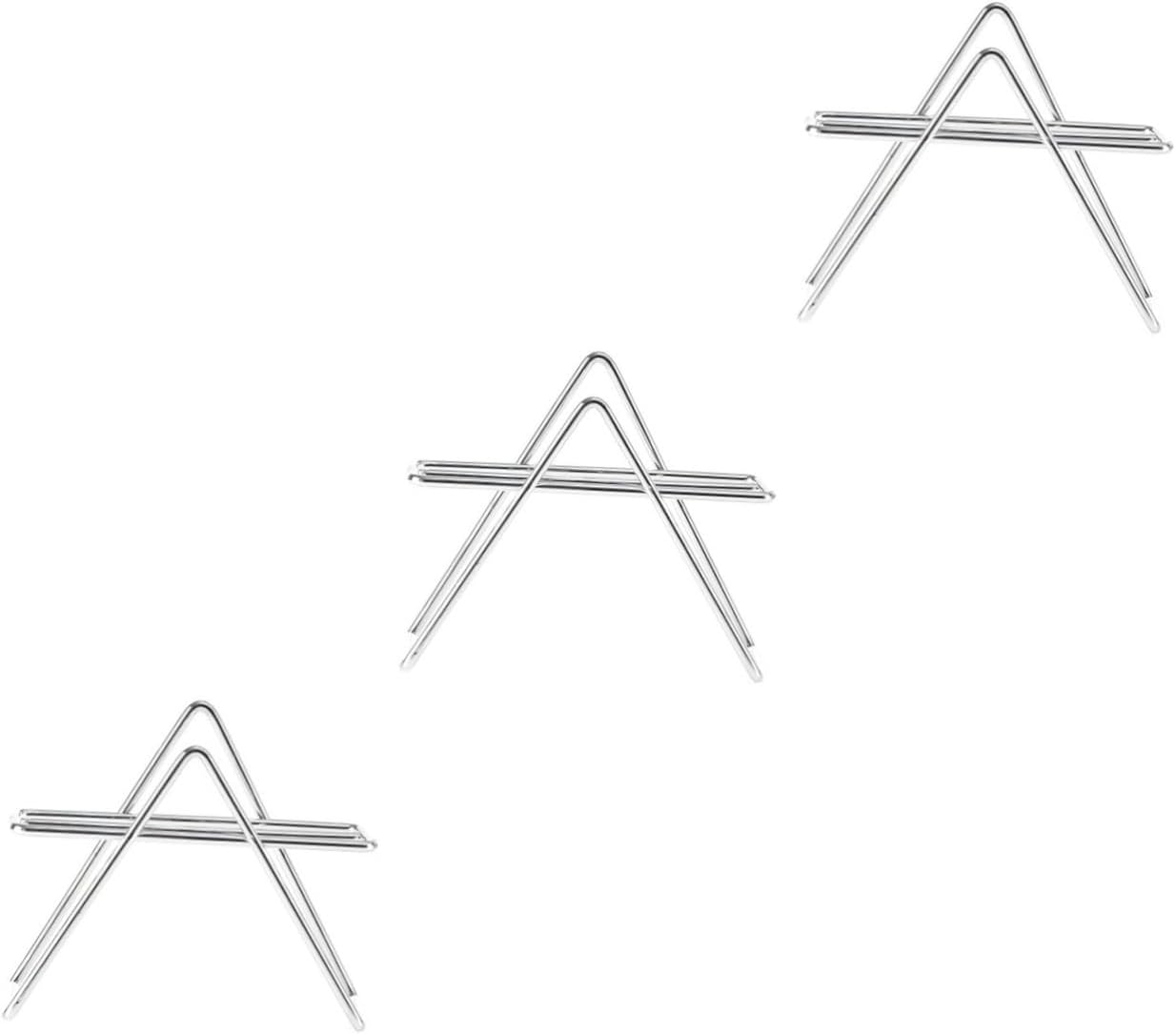 Cabilock 3pcs Paper Filter Holder Metal Filter Rack Cone Shaped Dispenser Clean Tidy Suitable for Office Home