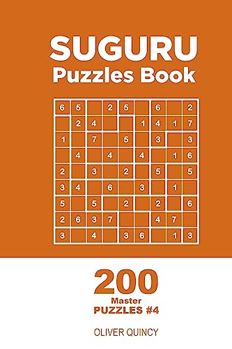 Suguru - 200 Master Puzzles 9x9 (Volume 4)