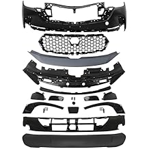 CX50 Bumper - Complete Front Bumper Cover Assembly W/Grille and Lower Fascia Compatible with Mazda 2023 2024 2025 CX-50