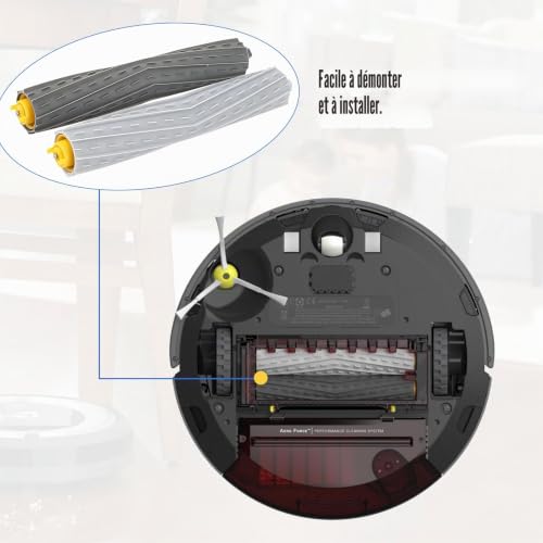 Brosses Compatibles avec iRobot Roomba 805 850 860 861 866 870 871 880 890 960 980 985 891 960 961 964 980 981 800 900 Série Aspirateur à Vide 2 Paquets – vue 4