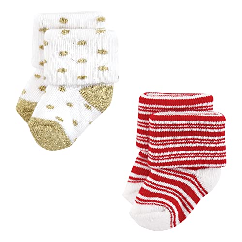 Image of Hudson Baby Baby 8-pack Cotton Rich Newborn and Terry Socks