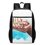 Größe Von Schultaschen / Backpack: 43x30x17cm ,große Kapazität, Können Handy, Geldbörse, Notizbücher, Zeitschriften,Wasserflasche Und Einen Regenschirm In Verschiedener Taschen Setzen.