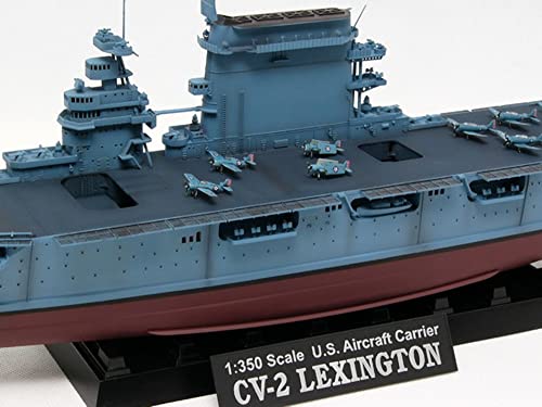 Maquette bateau : Porte-avions USS CV-2 Lexington 1942