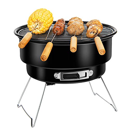 Tragbarer Klappgrill, Picknickgrill,Camping Grill Ideal für 3-5 Personen für Picknick Außenterrasse Gartenfest
