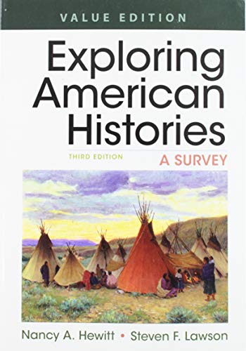 Exploring American Histories, Value Edition, Co... 1319106498 Book Cover