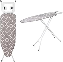 Ironing Board - 90 x 30cm - T Leg Design Folding Non Slip Adjustable Height Lightweight Iron Board Rack