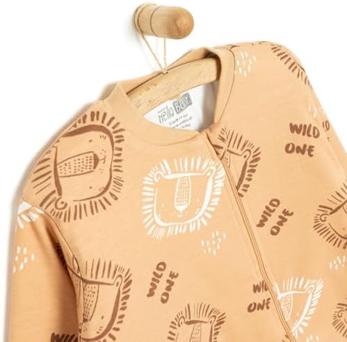 HelloBaby Erkek Bebek Uyku Tulumu İnterlok 2 TOG Kahverengi - Görsel 3