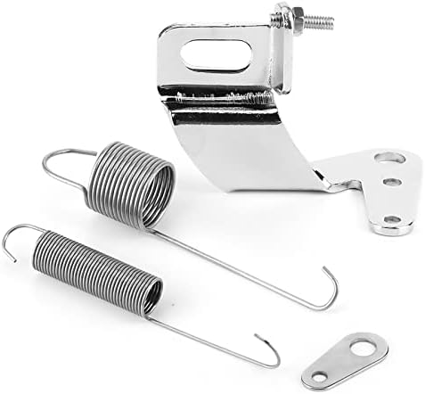 Return Spring Kit,Car Carburetor Throttle Cable Bracket with Dual Return Spring Set Stainless Steel Parts