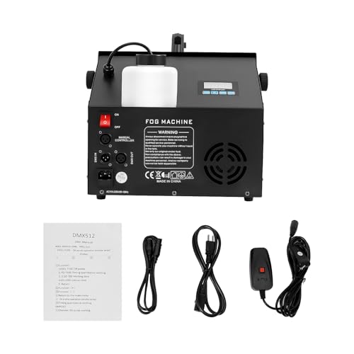 Máquina de humo de baja altura 1200W con control DMX miniatura 6