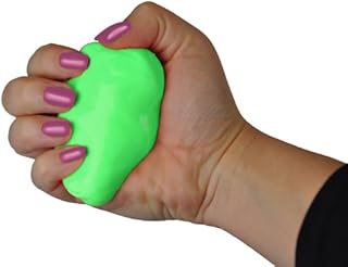 Complete Medical Squeeze 4 Strength Hand Therapy-Putty, Green Medium, 0.16 Pound