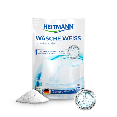 HEITMANN Wäsche Weiss: Entfernt Grauschleier, Vergilbungen & Flecken,...
