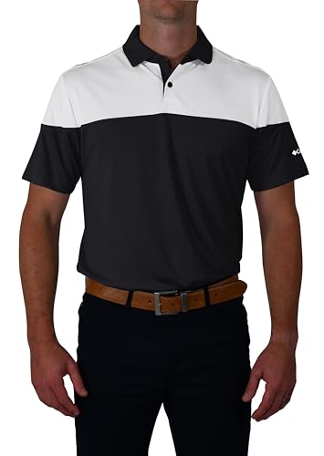 Polo de golf Columbia anti-transpiration pour rester au sec sur le parcours