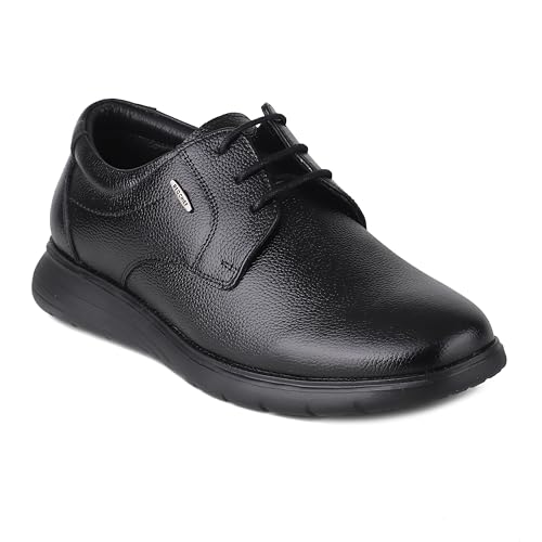 Image of Red Chief Genuine Leather Formal Derby Shoes for Men | Lace-Up Shoes for Men | RC3978LR