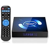 Android 10.0 TV Box,[2021 Newest] QPLOVE Android TV Box 10.0 4GB RAM 64GB ROM Ultra HD 3D 6K 4K H616 Quad Core 64bit, Support Bluetooth 5.0/Dual WiFi 2.4G 5G/USB 2.0 Android Box