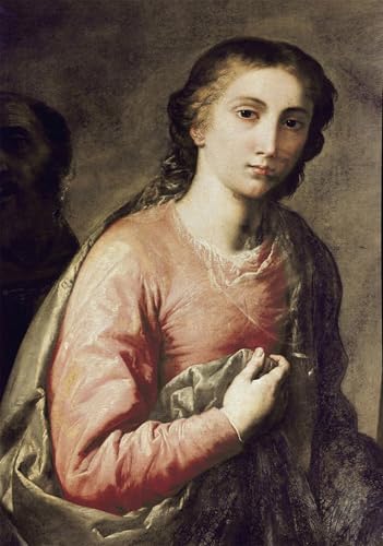 Cuadro de la Sacra Famiglia Jusepe De Ribera en lienzo decorativo para paredes de oficinas