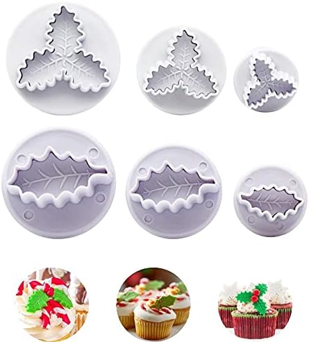 6 Christmas Cookie Cutters On A Ring