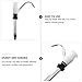 Milisten Faucet Pump Pumping Tool Camping Sink Faucet Water Manual Hand Sink Hand Tools Water Dispenser to Rotate White RV Water Dispenser Aluminum