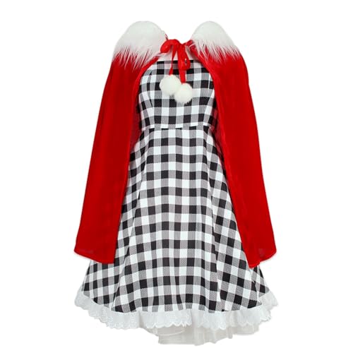 Disfraz infantil de anime navideño 7 piezas miniatura 7