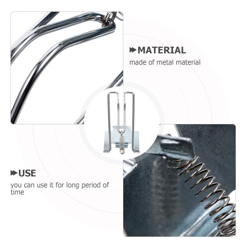 Operitacx Cash Register Drawer Clips Cash Tray Clips Money Clips Cash Tray Insert Cash Register Clip for Cash Drawer Clip Cash Holder Accessories Metal Small4