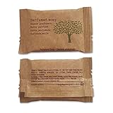 Awek.eu 500 Stück Hotelseife Seife Gästeseife in Folie 14g NATURE Serie NEU