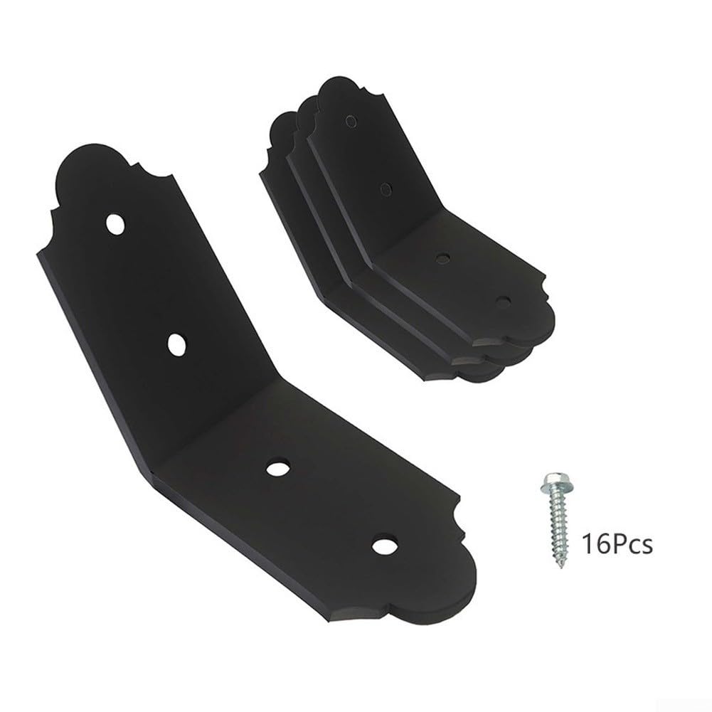 para soporte Exterior para acero 150mm Negro para soporte