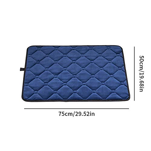 YANGWX Reusable Washable Puppy Pet Training Pads, Non-Slip Dog Pee Mat Crate Pad for Pets, Super Absorbency, Puppy Rabbit for Indoor Summer Beach Outdoor Car Travel - 75 x 50 CM - Image 5