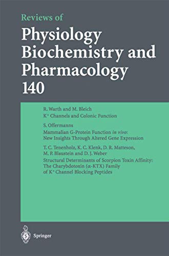 Reviews of Physiology, Biochemistry and Pharmac... 3540666036 Book Cover