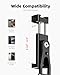 ZOINSHOT All Metal Phone Tripod Mount, 360° Rotation Tripod Phone Mount with 2 Cold Shoes, Adjustable Cell Phone Mount Adapter with 1/4
