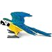 Safari Ltd Wings of the World Blue and Gold Macaw