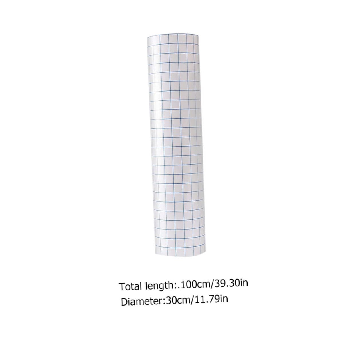 Self-Adhesive Vinyl Transfer Tape 2PCS PVC Film Grid for DIY Decals Stickers and Sign Making